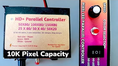 12000 Pixel  led चलायें | New Design Parallel Manual Controller 2024. 8827884787