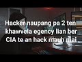 Hacker naupang pa 2 ten khawvela egency lian ber cia te an hack mauh mai