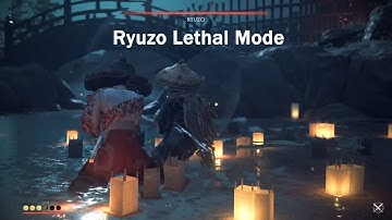 Ghost Of Tsushima - Ryuzo First Fight No Damage ( Lethal Mode )