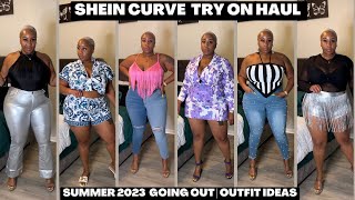 SHEIN Curve (1X) Try-On Haul | Tops, Dresses, Jeans & Shorts! | Plus Size / Curve | Last 1X Haul