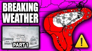 🔴BREAKING Winter Storm Coverage With LIVE Cameras...