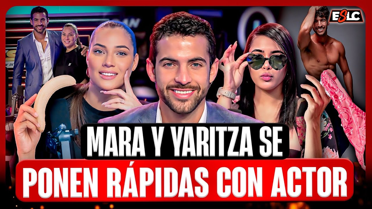 MARA Y YARITZA SE PONEN RAPIDA CON ACTOR Y SE LE DECLARAN EN PLENA ENTREVISTA (CRISTIAN GAMERO)