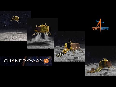 Watch Live : Landing of Chandrayaan-2 on Lunar Surface