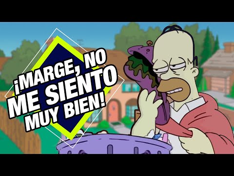 LOS SIMPSON se contagiaron de TODAS estas ENFERMEDADES | #QuédateEnCasa | Átomo Network