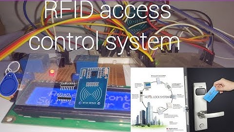 RFID Access control system project using Arduino and Mfrc522 module |demostation of project