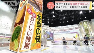 秋の味覚と思いきや・・・食べ物以外も“旬のあれこれ”(2021年10月20日)