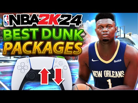 NBA 2K24 Best Dunk Packages: How to Get More Dunks Tutorial on 2K24