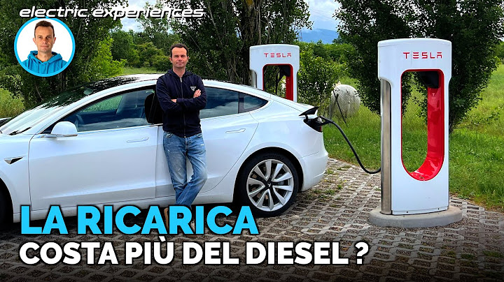 Come si RICARICA una TESLA durante un viaggio ? costa PIÙ del DIESEL ?