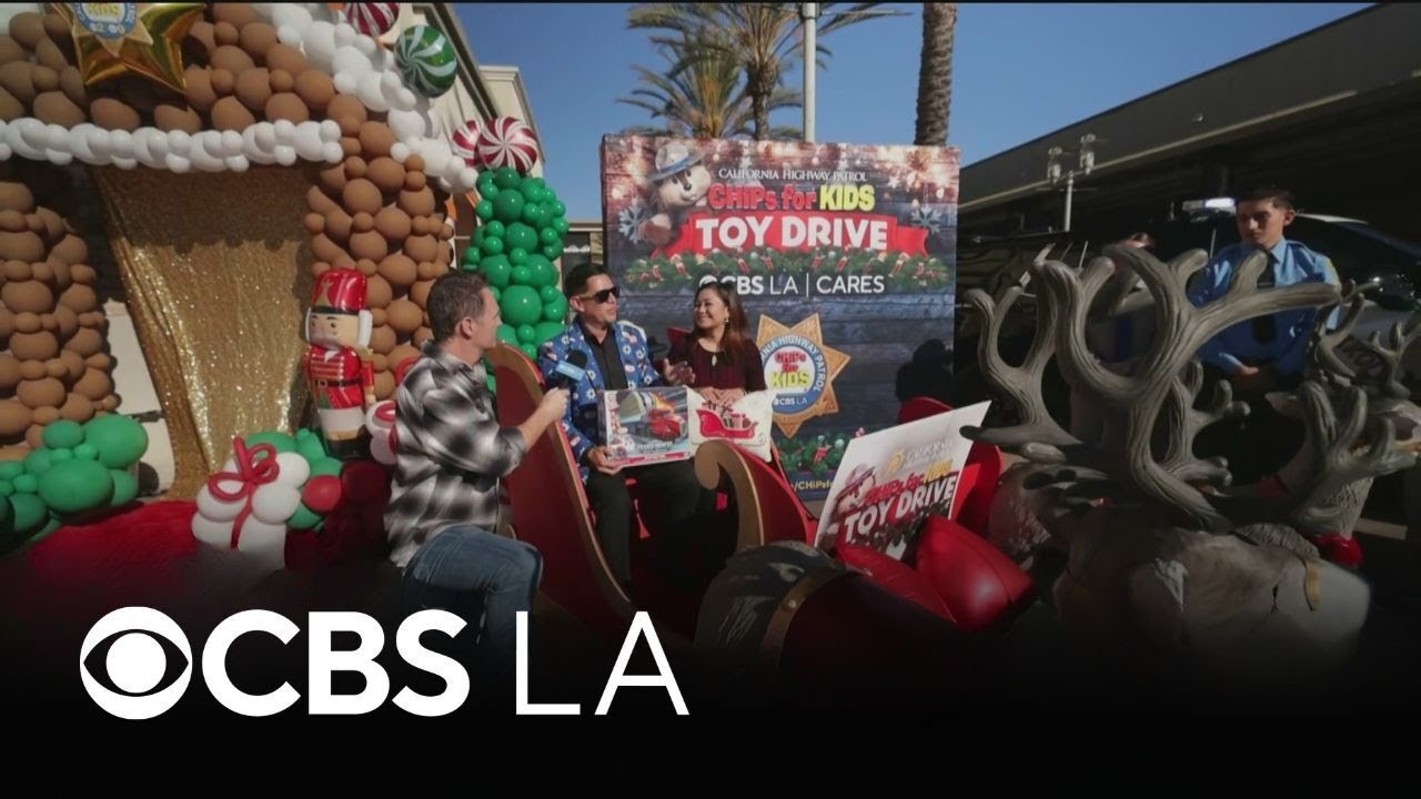 Crews are collecting toys at the Lakewood Center Mall | CHiPs For Kids