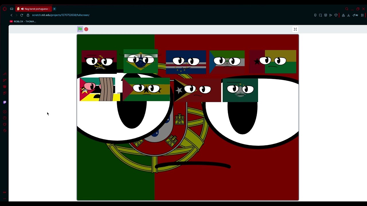 flag band portuguese language