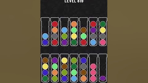 【Ball Sort Puzzle】Level.819
