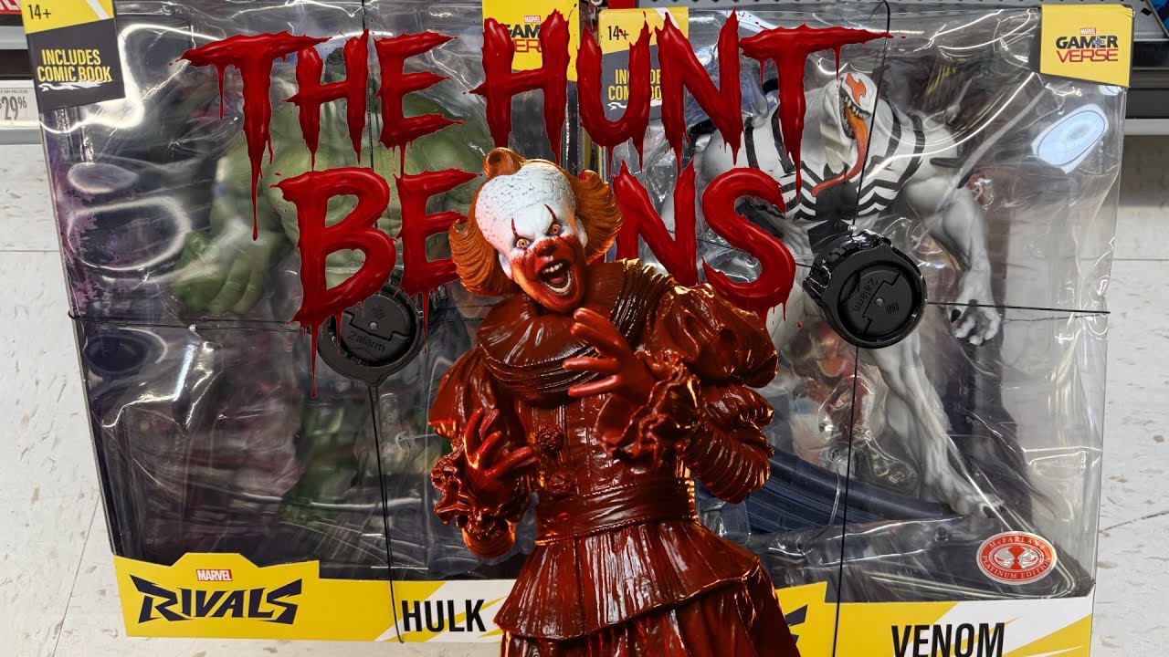 Охота на игрушки NECA начинается! Добро пожаловать в мир фигурки Дерри Кровавого Пеннивайза (Охот...