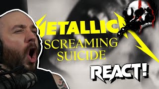 Metal Guitarist REACTS | NEW Metallica! SCREAMING SUICIDE: REACTION