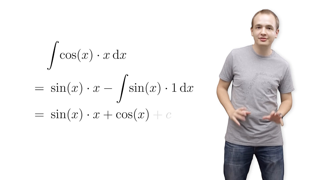 Partielle Integration (Produktintegration) Beispiel | Mathe by Daniel Jung