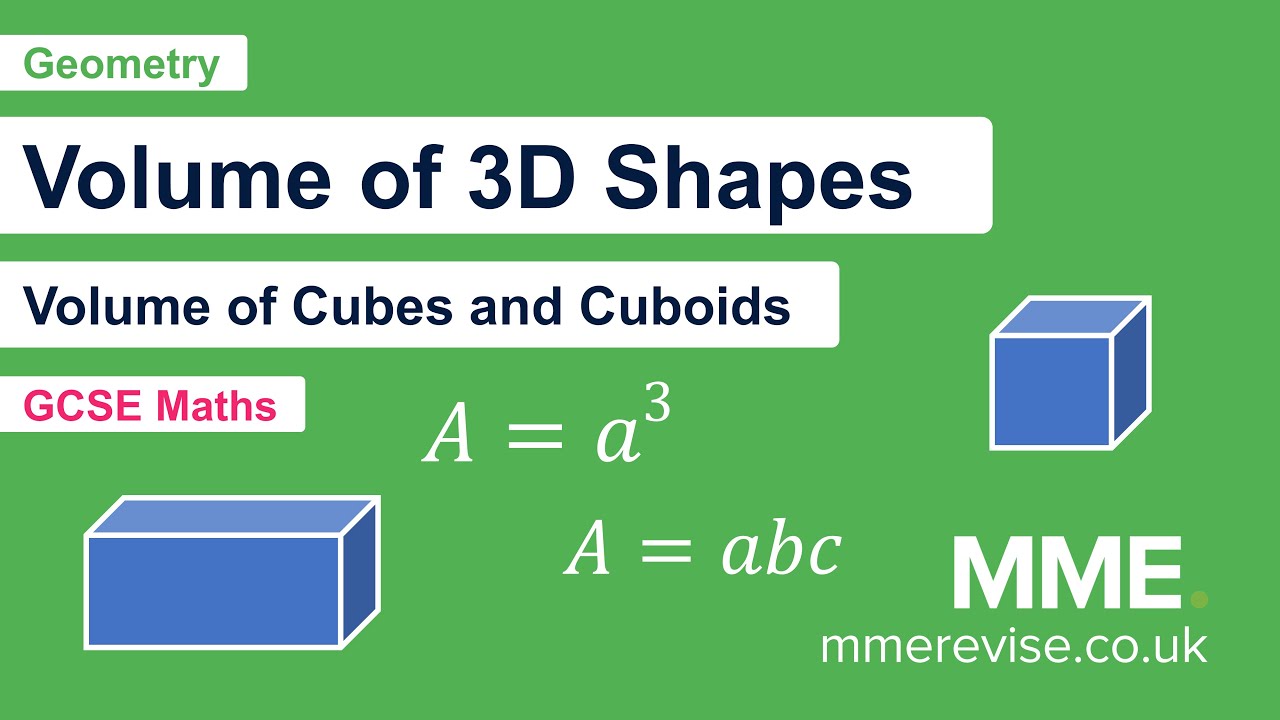 3D Shapes - GCSE Maths - Steps, Examples & Worksheet