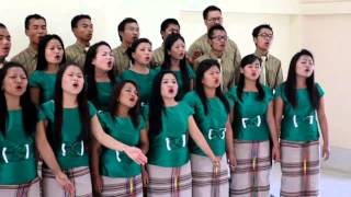 Video thumbnail of "EBC Central Choir- Ka gam uh damsak in"