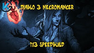 Diablo 3 // Necromancer T13 speedbuild (corpse explosion)