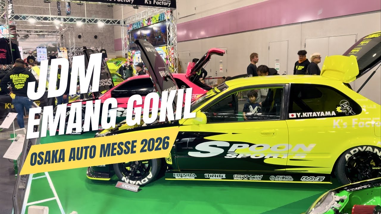 OSAKA AUTO MESSE 2026 GILA PARAH‼️#osakaautomesse #jdm #carmodification