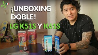 LG K51S y K61S, UNBOXING en México: la gama media ahora tiene CUATRO CÁMARAS