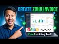 How to Create a Zoho Invoice | Create Professional Invoices Free