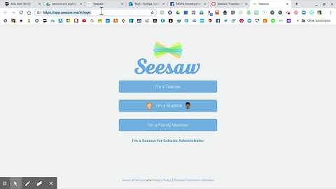 Adding a link to Seesaw on Canvas