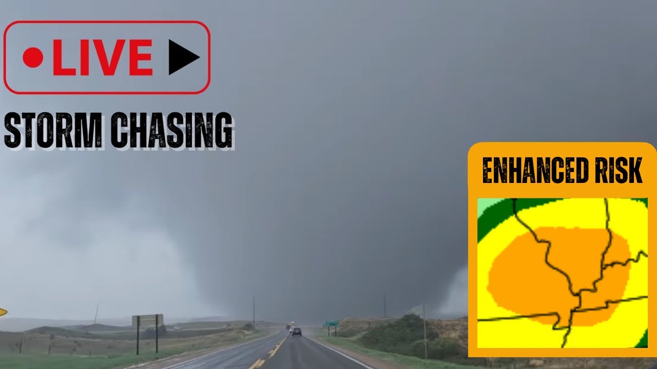 LIVE STORM CHASER: Tornado/Gorilla Hail Threat In Missouri and Illinois ...