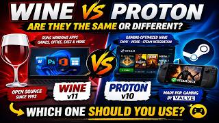Wine Vs Proton On Linux 2026 Which One Should You Use For Windows Games?