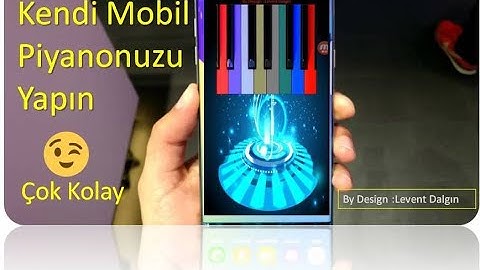 App İnventor İle Kendi Mobil Piyanonuzu Yapın -  Çok Kolay