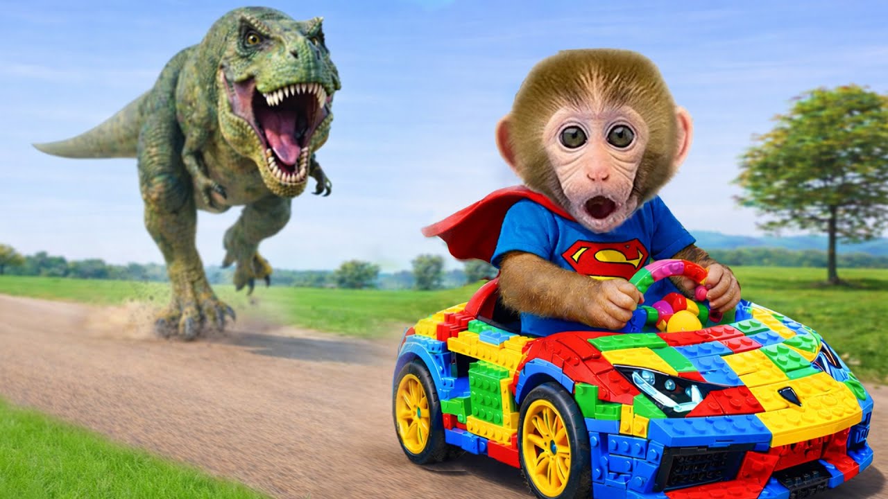 Monkey BonBon i zabawna przemiana w potwora, by nastraszyć brata – Monkey Poland