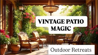 Surprising Rustic Vintage Outdoor Decorating Ideas! Transform Your Patio #trending #home #patio 