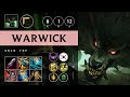 Warwick Top vs Olaf - KR Master Patch 25.19