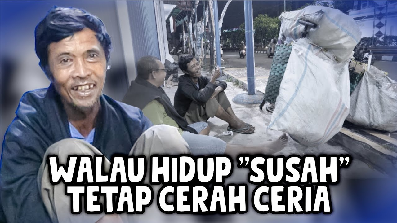 DULU PERNAH TUSUK JENDRAL❗️😱❓️SEKARANG TIDUR DI EMPER, KERJA CARI ROSOK