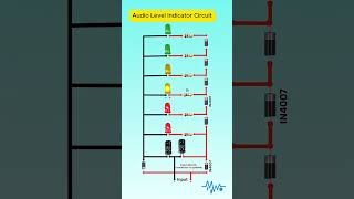LED VU Meter Using Diodes