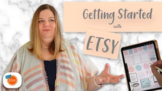 Getting Started on ETSY with Digital Products || Opening a Shop