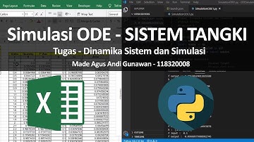 DINSIS | Simulasi ODE Sistem Tangki Air Menggunakan Python dan Excel