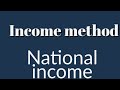 National Income : Part 2 Income Method