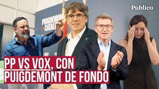 PP y Vox se ponen a la gresca por la moción de censura de Feijóo mientras Ayuso se esconde