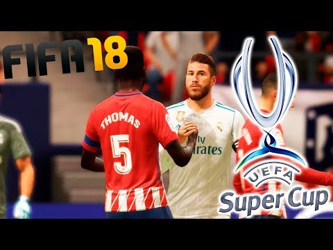 SUPERCOPA DE EUROPA REAL MADRID VS ATLETICO DE MADRID - FIFA 18 - MrLokazo86 - 동영상