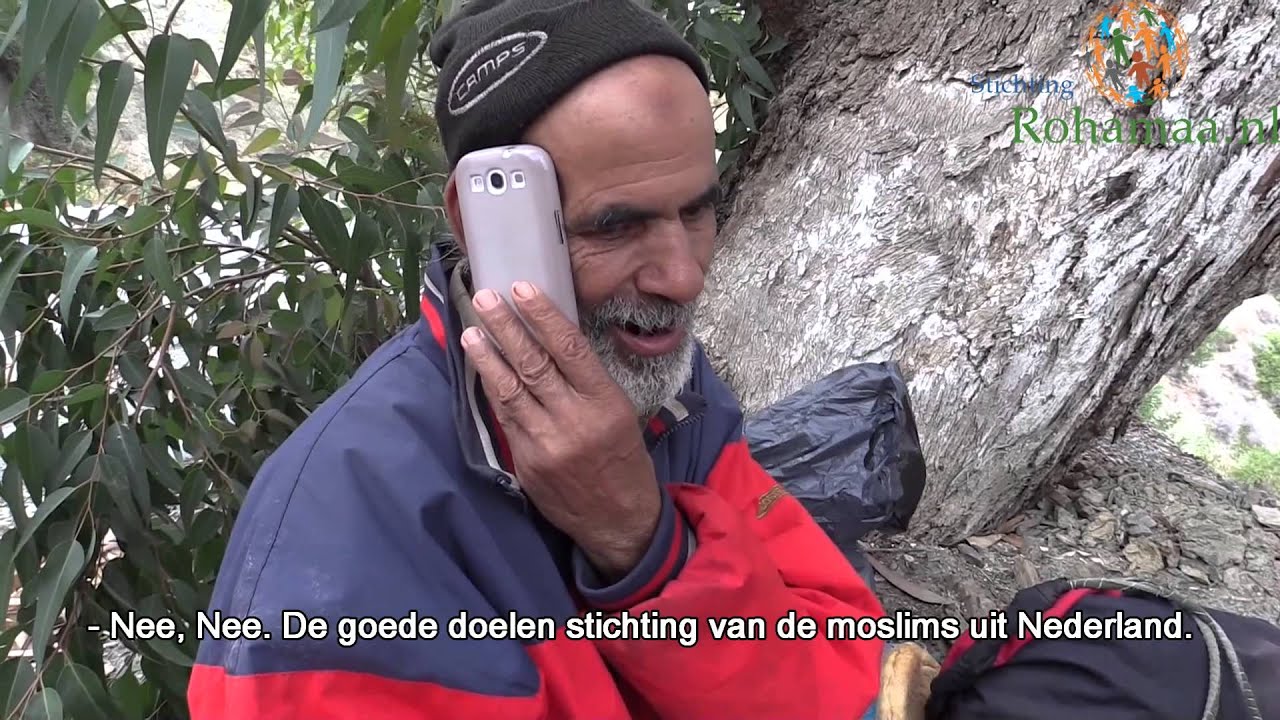 Arme man met een rijk hart.