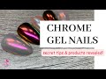 How to  apply chrome nails for long wear  master chrome nails once and for all
