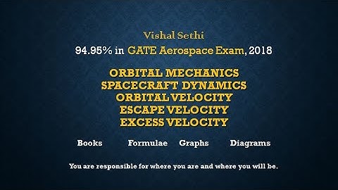 Orbital Mechanics and Spacecraft Dynamics - Orbital Velocity, Escape Velocity and Excess Velocity