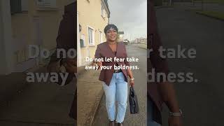 Do not let fear take away your boldness #SpeakUp #BeFearless #StayStrong #FindYourVoice #