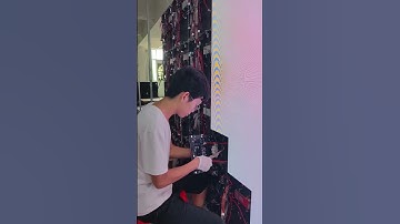 Oh! My eyes! But in order to ensure quality, we must aging test. #ledscreen #leddisplay #ledwall