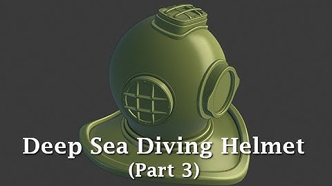 Blender 2.8: Modeling a Deep Sea Diving Helmet (Part 3)