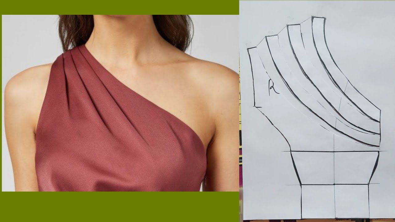 How To Sew a One Shoulder Top 