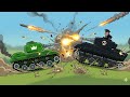 Hills of Steel Joker Tank vs All Enemies Boss Tank | Boss Rush Android Gameplay 