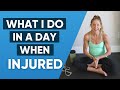 What I do In A Day When Injured. How to come back fast and stronger!!!