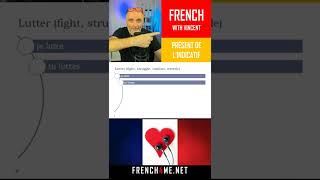 French Conjugation I Présent I Shorts I Lutter fight, struggle, combat, wrestle french learnfrenc