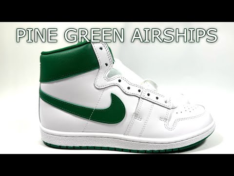 スニーカー Nike Jordan Air Ship PE SP Pine Green 2023 Air Jordan Air ship PE SP Pine Green Review - YouTube