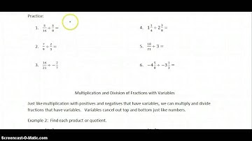 PA 3.4 Dividing Rational Numbers